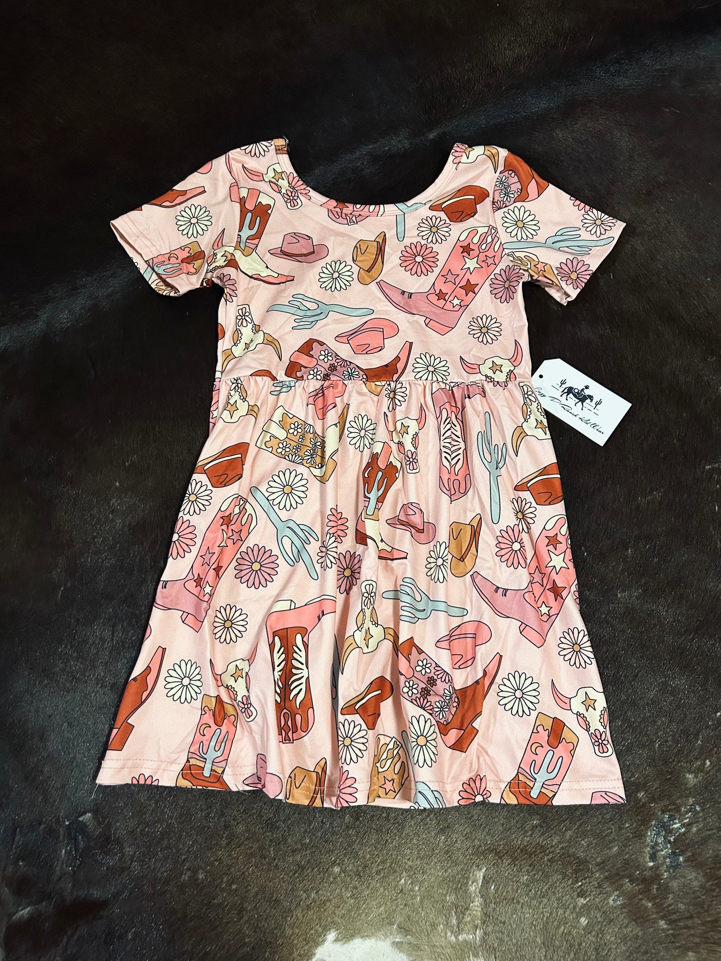 Kickin It Cowgirl Dress