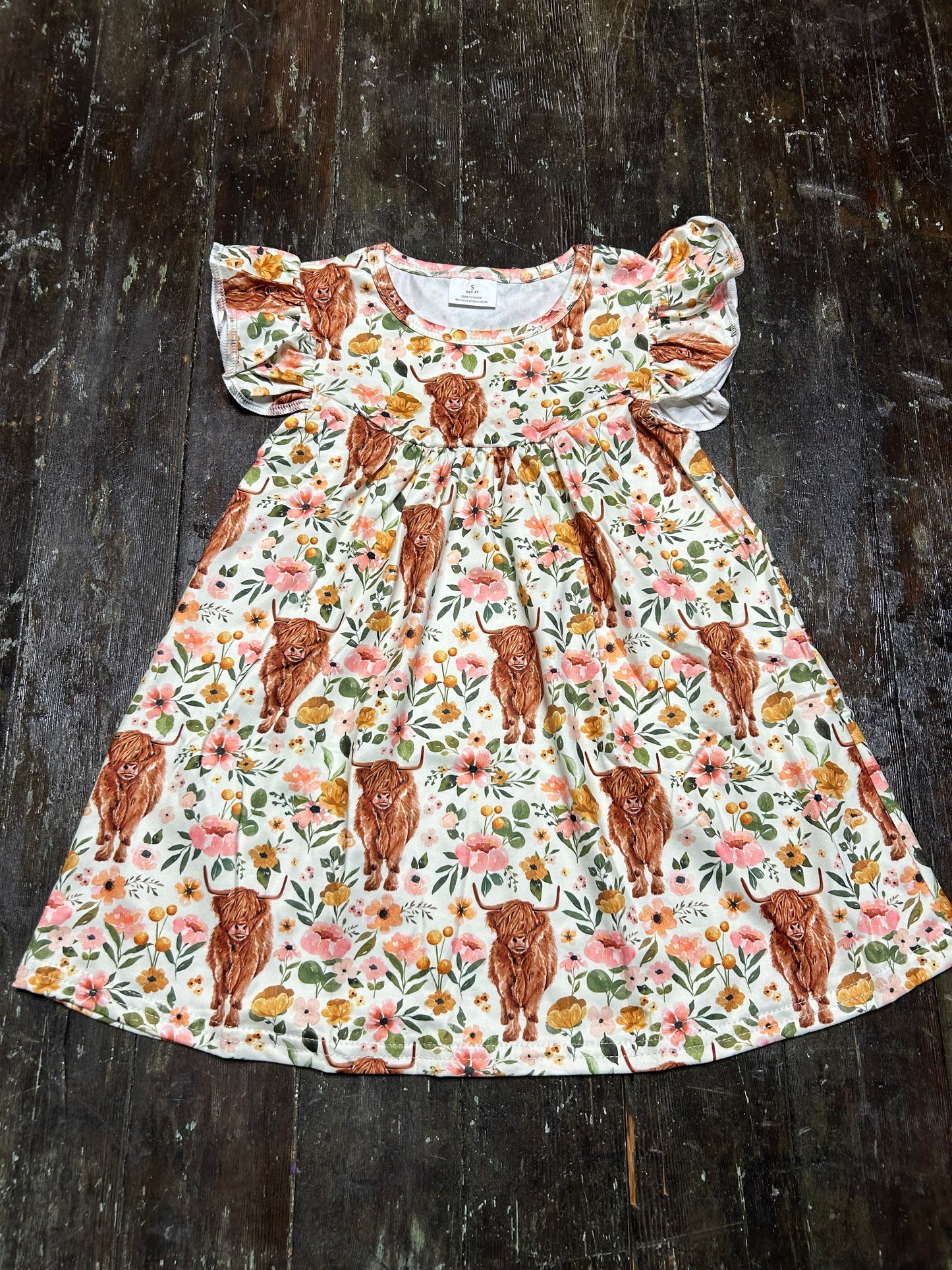 Floral Highland Dress