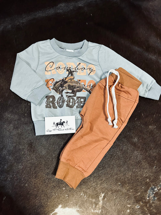 Cowboy Rodeo Pant Set