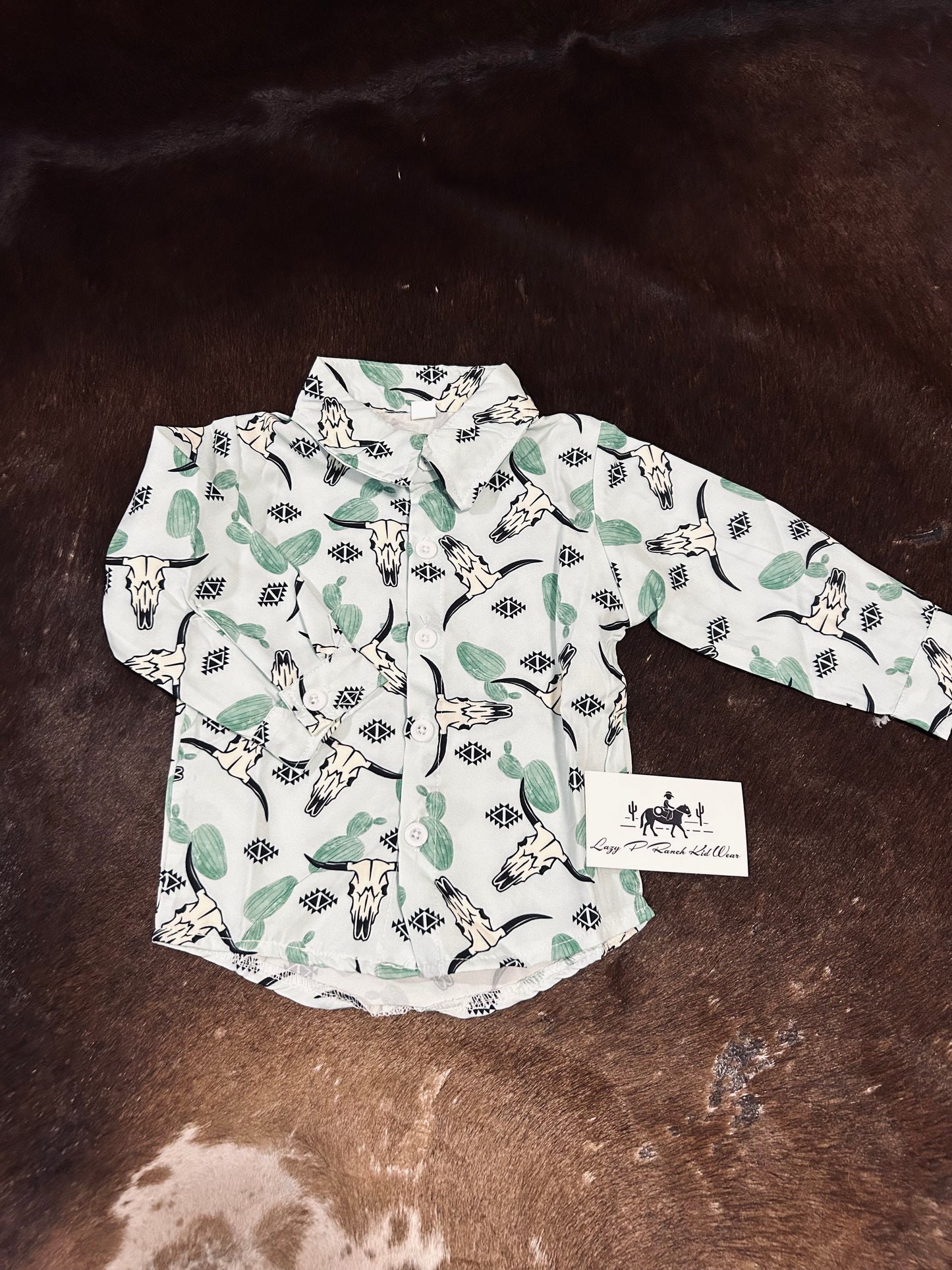 Cactus Western Long Sleeve