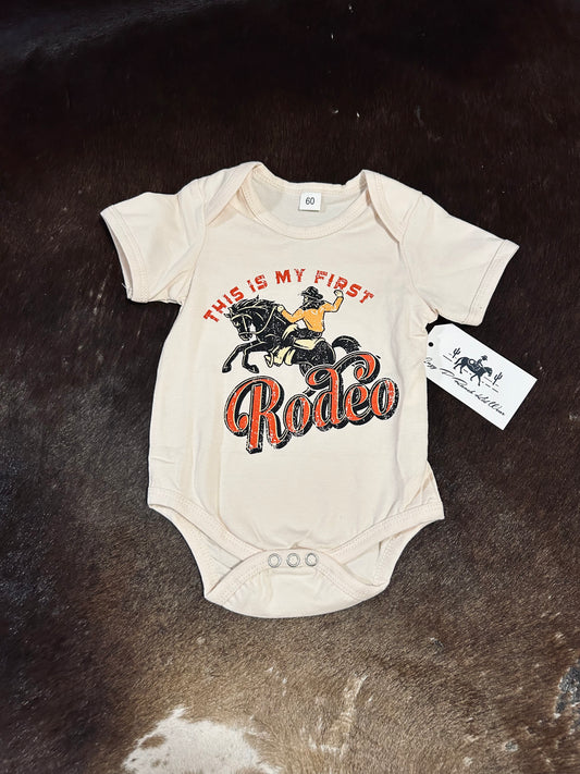 My First Rodeo Onesie