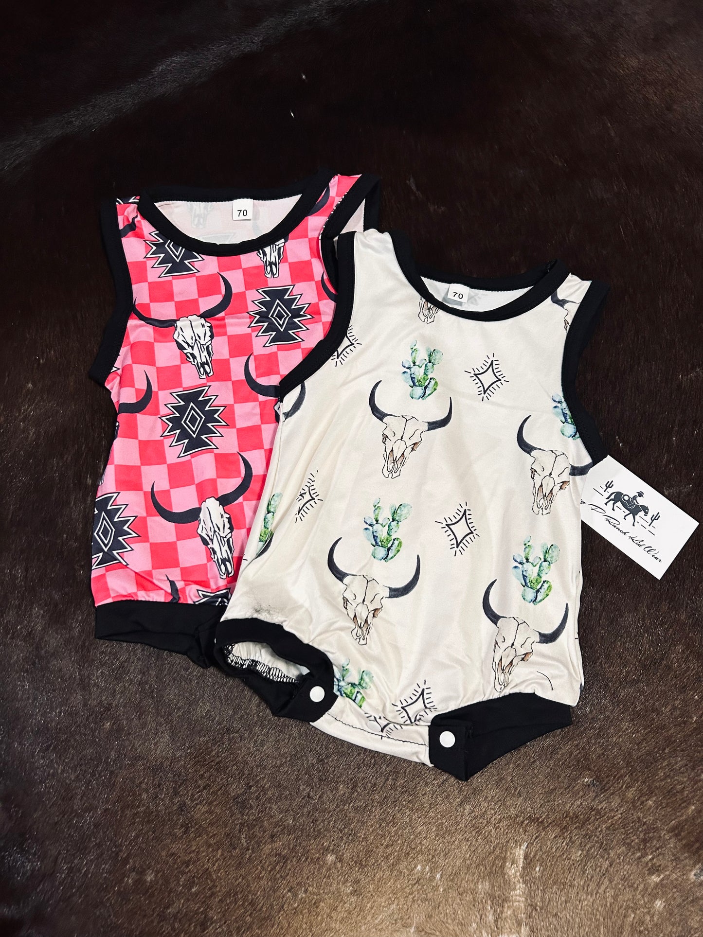 Sleeveless Ranch Kid Onesie