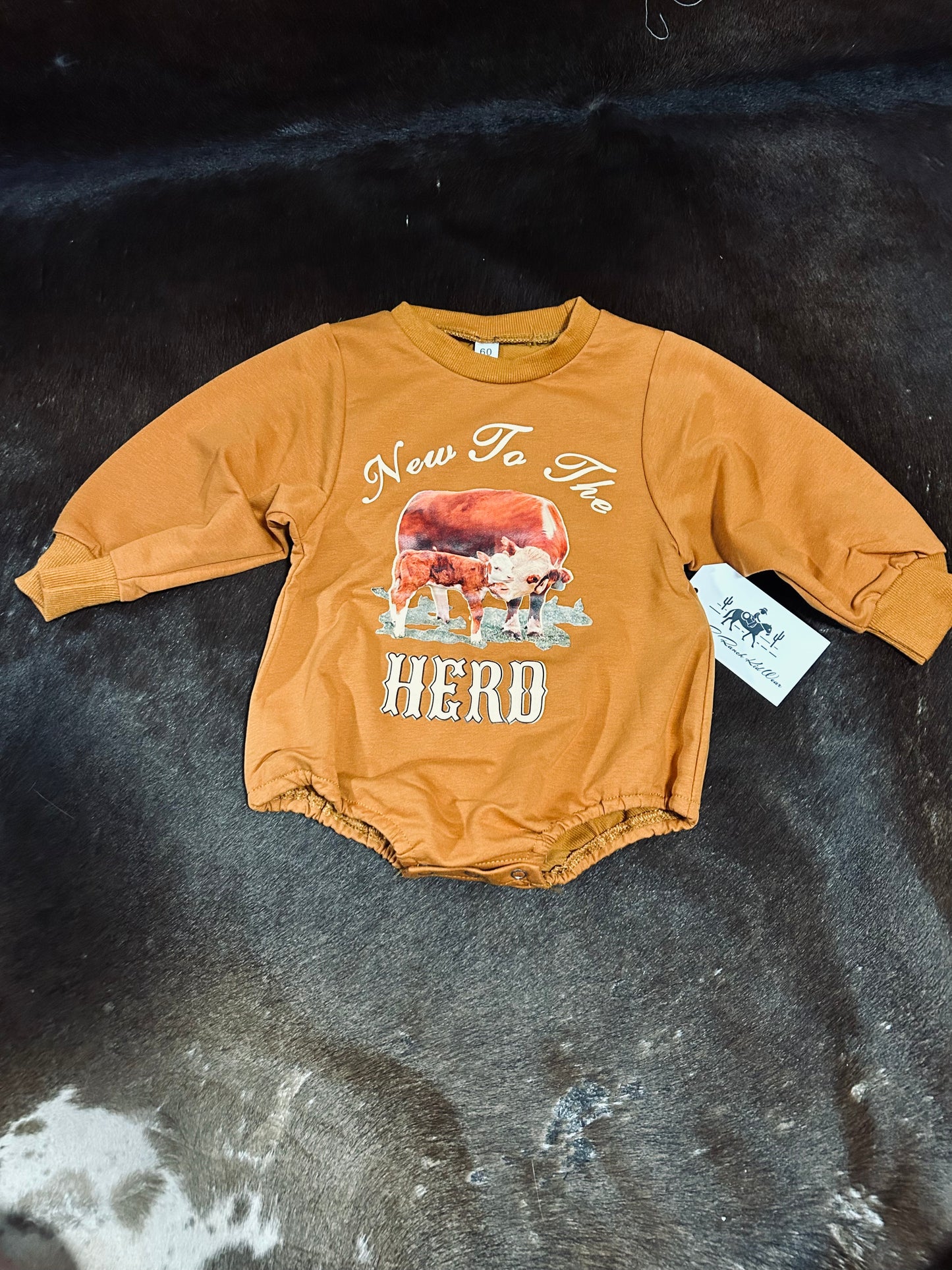 New To The Herd Bubble Rompers