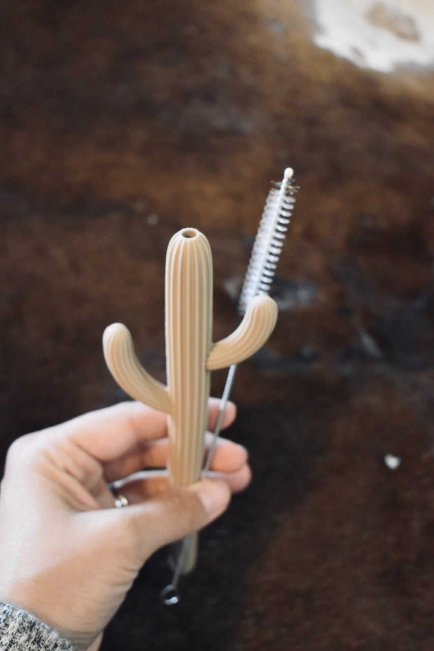 Cactus Straw Teether