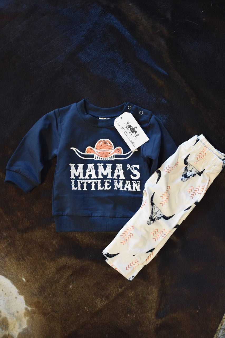 Mamas Little Man Pant Set