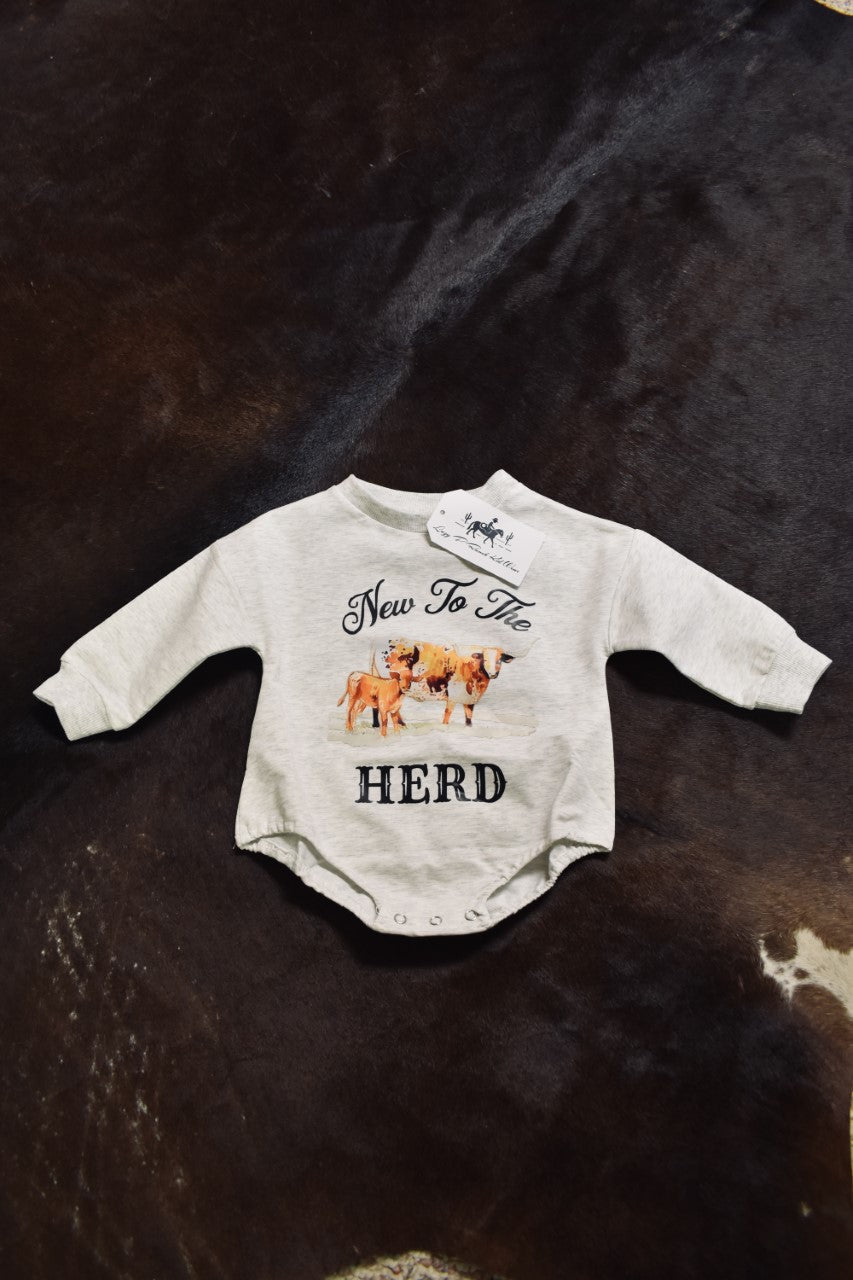 New To The Herd Bubble Rompers