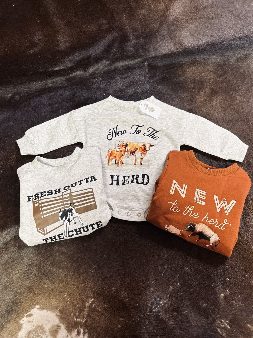 New To The Herd Bubble Rompers